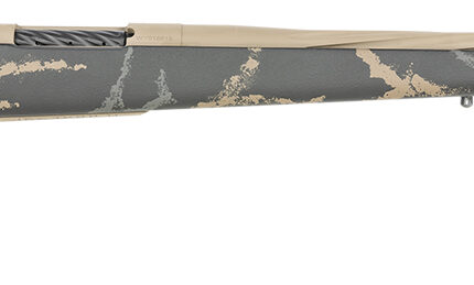 Weatherby MAM05N65CMR6B Mark V Accumark LTD 6.5 Creedmoor 4+1 22" Barrel, Burnt Bronze Cerakote Finish, Gray/Brown Accent Black Fixed Monte Carlo Stock