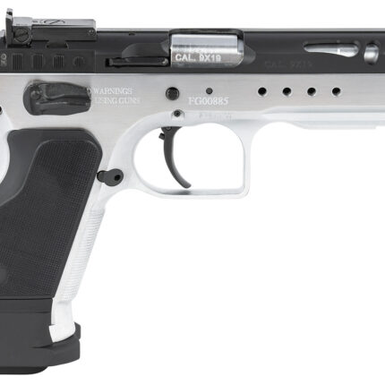 Tanfoglio IFG TF-LIMMSTR-9 Limited Master  9mm Luger 4.75" 18+1 Hard Chrome Black Steel Slide Black Polymer Grip