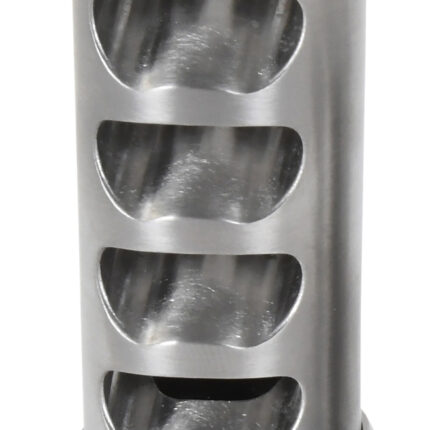 American Precision Arms G2F5838S Gen 2 Fat Bastard Self Timing Brake Stainless Steel with 5/8"-24 tpi Threads, 3.30" OAL & 1.115" Diameter for 338 Cal Rifle