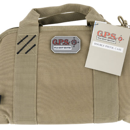 GPS Bags 1308PCT Double  Tan Nylon w/ Visual ID Storage System