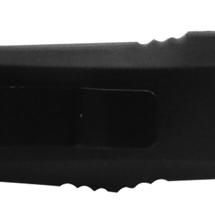 Templar Knife MFL231 Gen II Fallen Slim 3.43" OTF Tanto Plain Black Oxide Stonewashed 440C SS Blade, 5.05" Black w/Skull Aluminum Handle, Glass Breaker