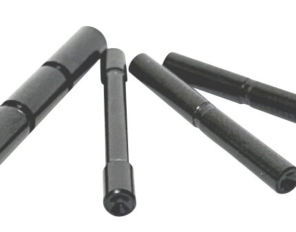 Cross Armory CRG4PSBK 4 Pin Set Dimpled Compatible w/Glock Gen4 4140 Steel Pistol