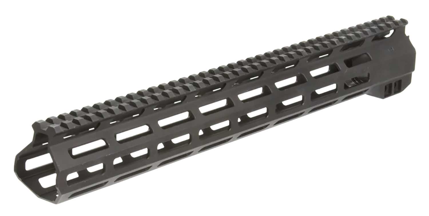 Aim Sports USAS003 Wraith Handguard 15" M-LOK Style with Black Anodized Finish for AR-15, M4