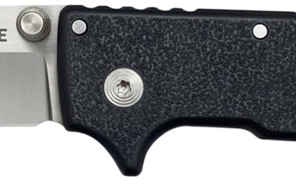 Cold Steel CS62K1A SR1 Lite 4" Folding Tanto Plain 8Cr14MoV SS Blade/Black Griv-Ex Handle Includes Pocket Clip