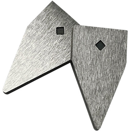 AccuSharp 003 Replacement Sharpening Blades Tungsten Carbide Blade Gray 2 Blades