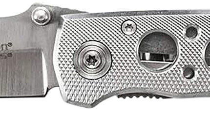 Smith & Wesson Knives CK105HCP Extreme Ops  3.22" Folding Drop Point Plain 7Cr15MoV SS Blade Aluminum Handle Includes Pocket Clip