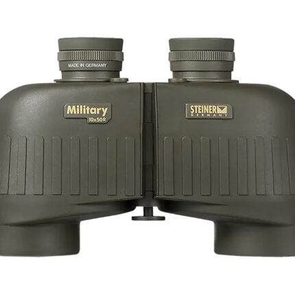 Steiner 2663 M1050 Laser Protection Filter 10x50mm SUMR Military Ranging Reticle Floating Prism Sports-Auto Focus, OD Green Makrolon w/Rubber Armor