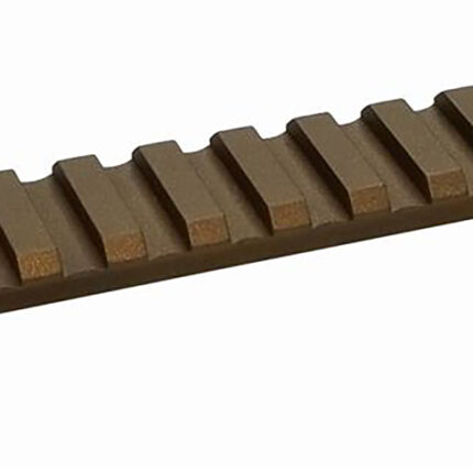 Talley PLMHC735AC Browning X-Bolt 20 MOA Picatinny Rail with Anti-Cant Indicator Smoked Bronze Long Action 20 MOA
