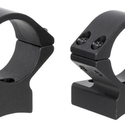 Talley 930765 Scope Mount/Ring Combo  Black Aluminum 1" Tube Winchester XPR Low Rings 0 MOA