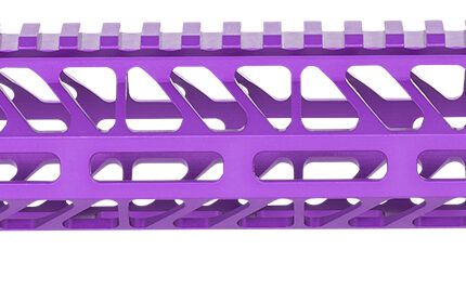Timber Creek Outdoors ME15HGPPA Enforcer 15 Inch Hand Guard M-LOK  Purple Anodized