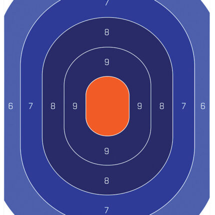 Birchwood Casey 35763 Dirty Bird  Silhouette Tagboard Target 16.50" x 24" 3 Per Pkg