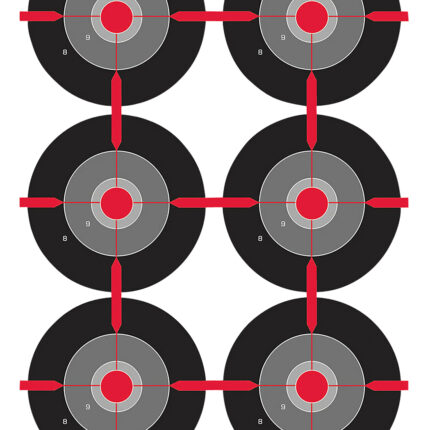 Birchwood Casey 35703 Dirty Bird  Bullseye Tagboard Target 12" x 18" 100 Per Pkg