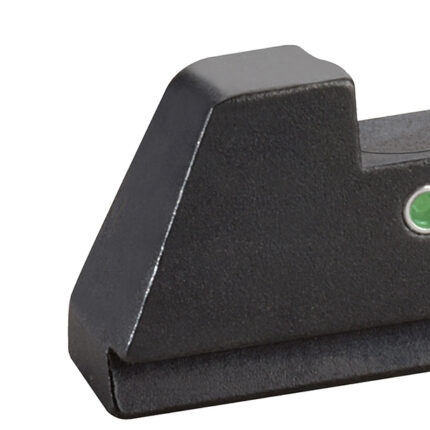 AmeriGlo GL291 Optic Compatible Sight Set for Glock  XL Tall Green Tritium Orange Outline Front Sight-Green Tritium  Rear Sight