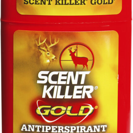 Wildlife Research 1247 Scent Killer Gold Antiperspirant & Deodorant Odor Eliminator Odorless Scent 2.25 oz Stick