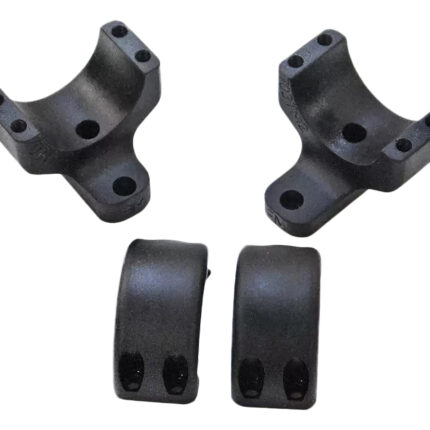 DNZ 703TXH2 Game Reaper 2 Scope Mount/Ring Combo Matte Black 30mm Howa