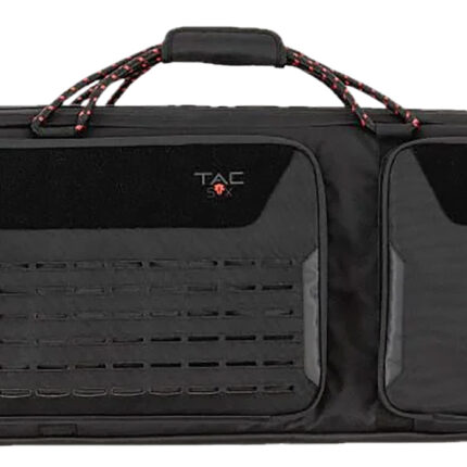 Tac Six 10838 Unit Tactical Case Black 600D Polyester 2 Rifles