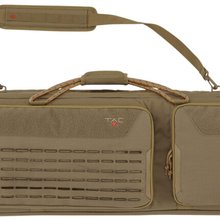 Tac Six 10833 Unit Tactical Case Coyote 600D Polyester 2 Rifles
