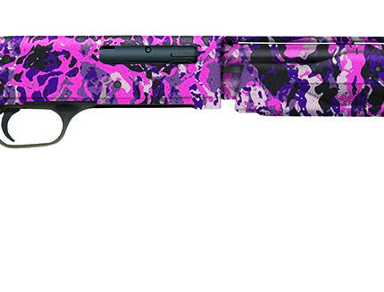 Mossberg 50364 510 Super Bantam Mini 410 Gauge Pump 3" 2+1 Overall Muddy Girl Wild 18.50" Vent Rib Barrel, Steel Receiver & Adj LOP Synthetic Stock, Right Hand, Modified Choke