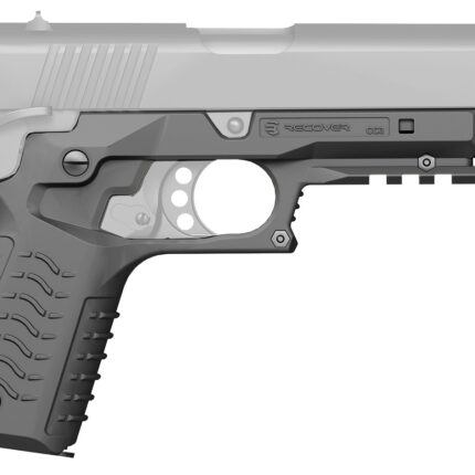 Recover Tactical CC3H04 Grip & Rail System Gray Polymer Picatinny for Standard Frame 1911