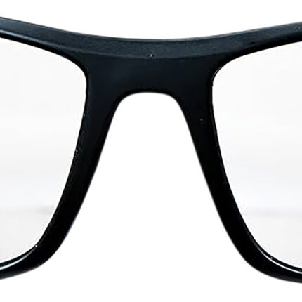 M&P Accessories 110168 Thunderbolt Shooting Glasses Full Size Clear Mirror Lens Black Frame