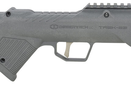 Desert Tech TRK22GRY TREK-22 Rifle Chassis Gray Synthetic Fixed Bullpup Fits Ruger 10/22 26.75" OAL