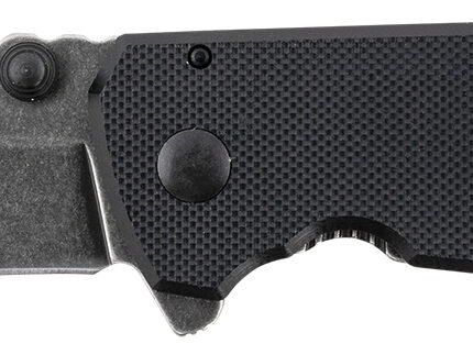 CRKT 2495K SQUID XM 2.95" Folding Drop Point Plain Black Stonewashed D2 Steel Blade/Black G10/SS Handle Includes Pocket Clip