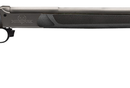 Traditions CR84110440 NitroFire VAPR 50 Cal 209 Primer 26" Gray Cerakote Fluted & Tapered Barrel, Drilled & Tapped Receiver, Black Fixed Synthetic Stock