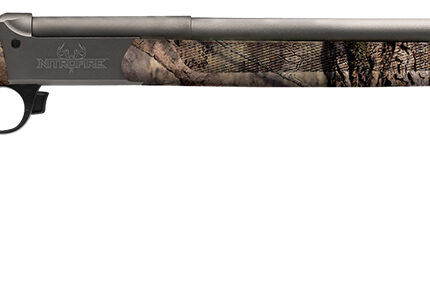 Traditions CR841104416 NitroFire VAPR 50 Cal 209 Primer 26" Gray Cerakote Fluted & Tapered Barrel, Drilled & Tapped Receiver, Mossy Oak Break-Up Country Fixed Synthetic Stock