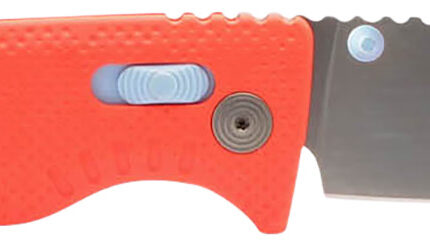 S.O.G SOG12790257 Altair XR 3.20" Folding Plain Bead Blasted Cryo CPM 154 SS Blade/ Canyon Red w/Stone Blue Accents GRN Handle