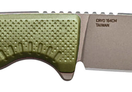 S.O.G SOG17790357 Altair FX 3.40" Fixed Plain Satin TiNi Cryo CPM 154 SS Blade/ Field Green GRN Handle