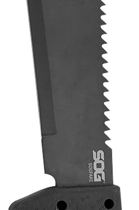 S.O.G SOG-MC04-N SOGfari 10" Black Hardcased 3Cr13MoV SS Blade Black Kraton Handle 16" Long Includes Sheath