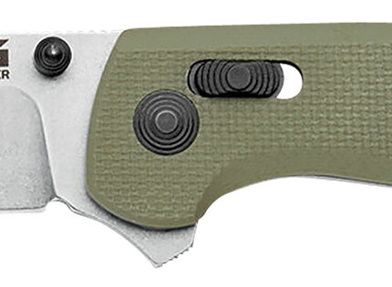 S.O.G SOGTM1022BX Terminus XR 2.95" Folding Clip Point Plain Stonewashed BD1 Steel Blade Olive Drab Textured G10 Handle Features Box Packaging Includes Pocket Clip