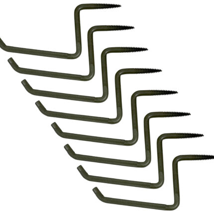 Ameristep AMSAMEAC0101 Grizzly Tree Step 6" Wide Black 8 Pack