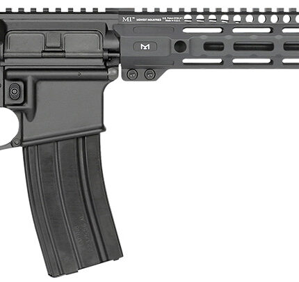 Midwest Industries MIFN16CRM15 Lightweight 223 Wylde 16" 30+1 Black Hard Coat Anodized Rec with 16" M-Lok Black 6 Position Magpul CTR Stock Black Magpul MOE Grip Right Hand