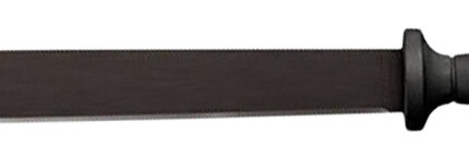 Cold Steel CS97THAMS Thai 22" Black Matte Baked-On Anti Rust 1055 Carbon Steel Blade/ Flat, Oval Black w/Steel Guards Polypropylene Handle 36.50" Long Includes Sheath