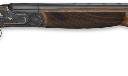 F.A.I.R. FRJBPRTG1628 Jubilee Prestige Tartargua Gold Full Size 16 Gauge Break Open 2.75" 2rd 28" Blued Over/Under Barrel, Gold Engraving Aluminum Receiver, Fixed Walnut Stock, Ambidextrous