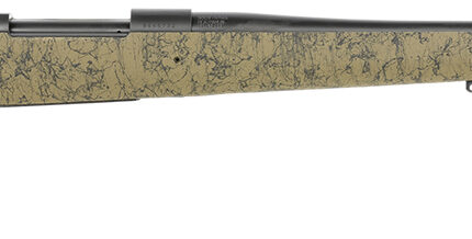 Howa HHS43333 M1500 HS Precision 300 Win Mag 3+1 24" Blued Threaded Barrel/Rec, Green with Black Webbed HS Precision Stock