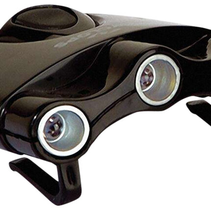 Cyclops CYCHC1W Orion Hat Clip Light 17.5 Lumens Green/White/UV LED Bulb Black Clip-On