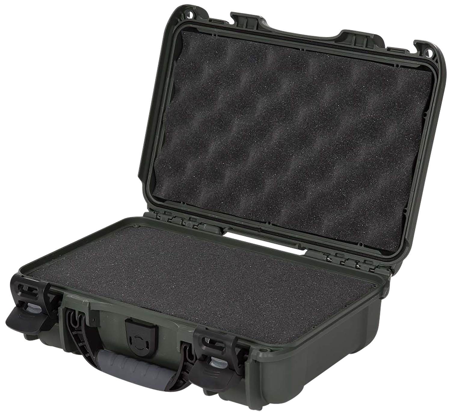 Nanuk 9091006 909 Waterproof & Airline Approved Olive Resin w/ Cubed Foam 11.44" L x 7" W x 3.68" H Interior Dimensions