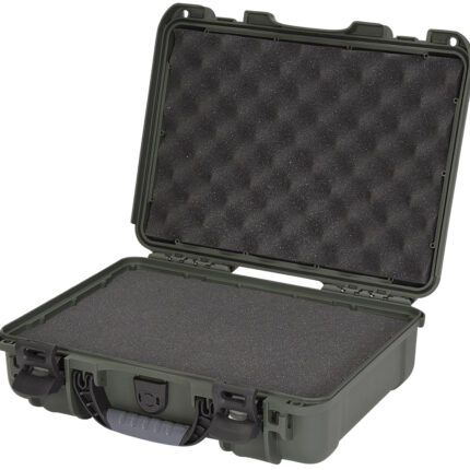 Nanuk 9101006 910  Waterproof Olive Resin w/ Foam Padding&Airline Approved
