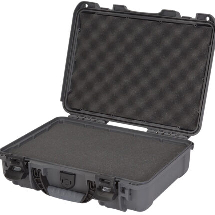 Nanuk 9101007 910  Waterproof Graphite Resin w/ Foam Padding&Airline Approved