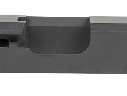 TacFire Replacement Slide 40 S&W Graphite Black Cerakote Stainless Steel with Optics Cut & Slide Ports for Glock 22 Gen3