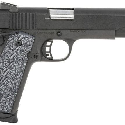 Taylors & Company 230058 Armscor 1911 Tactical Full Size 9mm Luger 8+1, 5" Stainless Steel Barrel, Black Parkerized Serrated Slide, Black Parkerized Steel Frame w/Beavertail, Gray G10 Grip