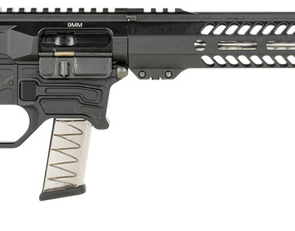 Rock River Arms BT91700V1 LAR-BT9G R9 Competition 9mm Luger 16" Stainless, Black, RRA NSP-2 Stock & Hogue Grip