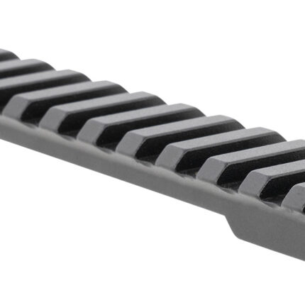 Talley PLM258779 Fierce Rivalry Picatinny Rail Black Anodized Long Action 20 MOA