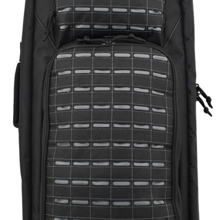 Advance Warrior Solutions FR36RBPBL/GR Frame  36" L Backpack with Side Handle, Black Polyester for Tactical Rifle, Molle Front