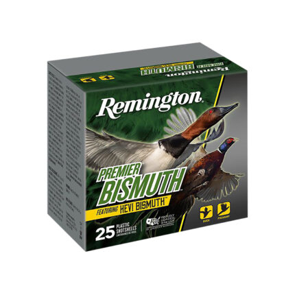 Remington Ammunition R20505 Premier Bismuth  12Gauge 2.75" 1 1/4oz 5Shot 25 Per Box/10 Case