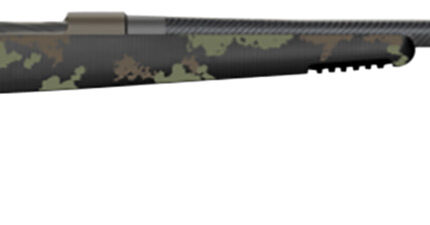 Fierce Firearms FCR300PRC24TF Carbon Rage  Full Size 300 PRC 3+1 24" Black C3 Carbon Fiber Barrel, Tungsten Gray Cerakote Stainless Steel Receiver, Forest Green Fixed Fierce Tech C3 Stock, Right Hand