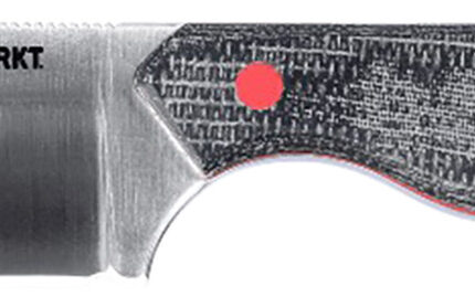CRKT 4037 Razel 2.97" Fixed Plain Satin D2 Steel Blade/Weathered Resin Infused Fiber Handle Includes Sheath