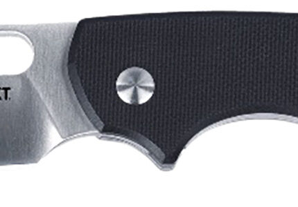 CRKT 5321 Pilar IV 3.09" Folding Plain Satin D2 Steel Blade/Black/SS G10/SS Handle Includes Pocket Clip